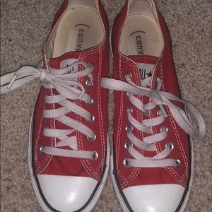 Red Low Top Converse